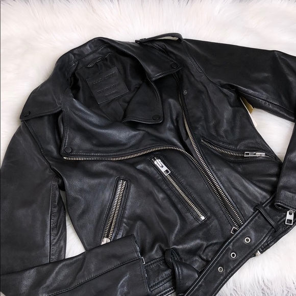 All Saints Jackets & Blazers - ALL SAINTS BALFERN MOTO JACKET 4